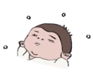 やさしいタッチのキャラクターイラスト作ります SNSや名刺に。やさしい言葉と世界観ごと届くイラストです イメージ2