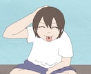 オリジナルキャラを動かします ループアニメやPVなどにお使いいただけます イメージ2