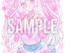 モチーフ詰め放題！装飾過多も追加料金無しで描きます グッズ、サムネ、様々な用途で使えるイラスト何でも制作します！ イメージ7