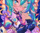 あなたのキャラクターをスイーツアレンジします SDキャラ、等身イラスト共にお好みのスイーツにアレンジします イメージ2