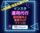 プロが集客につながるインスタ運用代行をします 1ヶ月間運用代行│戦略設計から画像作成まで完全丸投げOK！ イメージ1