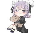 10枚限定割引！かわいいミニキャライラスト描きます アイコンや動画グッズに利用できるミニキャライラスト制作します イメージ2