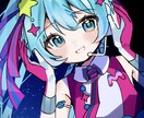 女の子のふわふわ可愛いイラスト描きます 鉛筆で描く柔らかい雰囲気のバストアップイラストです！ イメージ3