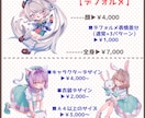 可愛いキャライラストを描きます 正統可愛い少年少女が得意です! イメージ3