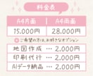 女性向けデザインならココ！プロがチラシを作成します 【修正無制限】【初稿3日以内】【素材用意無料】 イメージ3