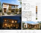 実務経験7年！住宅・店舗の外観パースを制作します フォトリアルなCG外観パース｜柔軟な修正対応｜納期速度応相談 イメージ7