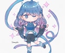 ふんわりかわいいミニキャライラスト描きます 商用利用料込みの料金です◎ポップ・水彩風が得意 イメージ2