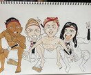 アナログならではの温かみのあるイラスト描きます コピック着色のイラストを描きます。 イメージ7