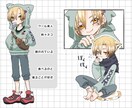 キャラシ・こだわりの一枚絵を描きます あなたのオリジナルのキャラクターシートやこだわりのイラストを イメージ3