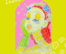 おしゃれで個性的なアート似顔絵お描きします ビビッドな色使いで印象に残る一枚に仕上げます イメージ1