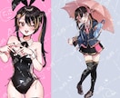 商用OK！可愛いイラスト制作します 配信活動･グッズ用等に！幅広く対応いたします⟡.· イメージ5