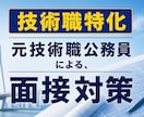 公務員試験、技術経験の伝え方を一緒に整理します 面接で落ちる原因を改善し合格レベルにします イメージ1