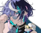 アイコンからサムネイルまでイラスト描きます SNSアイコン用やサムネイラスト等目を引くイラストを描きます イメージ3
