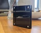 レーザー加工による表札製作いたします 二層アクリルによる立体表札を製作いたします イメージ2