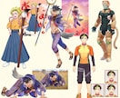 商用利用可◆男性キャラ描きます 立ち絵・ゲーム実況・歌ってみた・グッズ・小説表紙など イメージ3