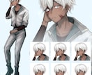 華やかで見栄えのするイラスト制作します ＊TRPG立ち絵、SNSアイコン、グッズ用など柔軟に対応可 イメージ7