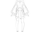 立ち絵作成ます かわいいを武器に書いております イメージ2