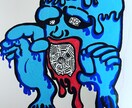 ポップで特徴ある人物、動物イラスト描きます アイコン、ロック画面、用途に合わせたオリジナルイラスト イメージ5