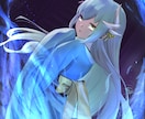 背景を含めたキャラクターイラスト描きます 【リニューアル】配信で使用可能！サムネイルや動画などに使える イメージ8