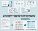 構成から伝わる資料をデザインします 原稿だけでもOK!　情報整理・構成からデザインまで イメージ2