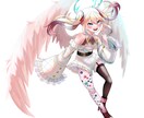 SNSアイコン/TRPGで使えるイラスト承ります 天使や獣人等を可愛いタッチで描きます！ミニキャラも可 イメージ2