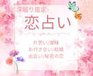 恋の真相を明確に　徹底深掘りします 相手の本音を理由ごと読み解き、迷いを整理する イメージ1