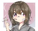 アイコン/イラスト等多様な絵柄で女の子を描きます SNSアイコン/サムネイラスト等様々な絵柄で女の子を描きます イメージ6