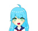 キャラクターの絵を描きます 自分では絵が描けない！描いてほしい！という人 イメージ2