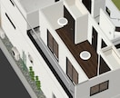 住宅平面間取り図を3Dイメージで立体化します 新築やリフォーム検討中の方、3D間取り図イメージ作成します イメージ2