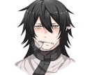 SNSで使えるアイコンやイラストなどを描きます かっこいいやかわいいなどのイラスト描きます イメージ4