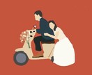 年内限定セール！大特価！写真からイラストを描きます SNSのアイコンや待ち受けに！お洒落なイラスト目指してます！ イメージ4