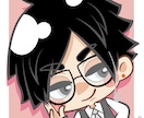 SNSアイコンにおすすめ！デフォルメ似顔絵描きます かわいい雰囲気を出したい方に(#^^#) イメージ1