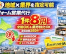 営業メッセージ送信代行します 地域×業界で狙い撃ち。1件8円のフォーム営業代行 イメージ1