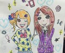 娘さんを持つお母様！小学生向けのぬり絵、作成します！ イメージ2