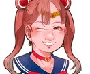 バストアップの似顔絵承ります ❀アナログっぽく可愛すぎない等身大のイラストです❀ イメージ2