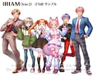 目を惹く✨艶っぽい人物イラスト描きます サムネ･立ち絵･IRIAM･一枚絵…多用途に対応❗ イメージ10