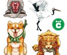 商用利用OK！タイプ別にイラストを作成します 広告・書籍・その他に使用するイラストが必要な方へ イメージ7