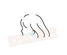 インスタ等で使えるおしゃれシンプル線画を描きます 韓国風おしゃれ線画♡カラー2色orカラー1色+小物1点無料♪ イメージ3