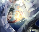 厚塗りで一枚絵描きます 重厚感のある一枚を！！！キラキラ得意です！ イメージ4