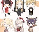 ミニキャラ(SD/ちびキャラ)描きます アイコンや動画配信等の商業利用にも！可愛いイラスト描きます！ イメージ3