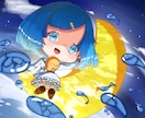 アイコンに使えるちびキャラ描きます 可愛いちびキャラ描きます！男の子も可 イメージ3
