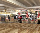 飲食店・美容室・オフィス等の3DCGを承ります フォトリアルなCGをお作りいたします。 イメージ1