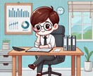 業務目線で、社内のテキストデータの分析します 社内の課題理解と仮説をイメージしながら対応します！ イメージ1