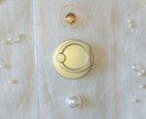 オリジナルハンドメイドでiPhoneケース作ります シンプルデザインが好評♥真珠と花モチーフの世界で一つのケース イメージ2