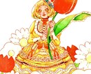 透明水彩でアイコン作成いたします アナログの手描き感とハッキリした発色を兼ね備えてます イメージ4