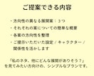 ひとつの創作ネタから、異なる展開を3方向に広げます 「この先どうする？」に使えるアイデアをご提案します イメージ3