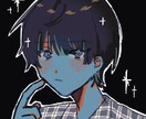どこか個性的で魅力的✶ アイコン描きます 雰囲気のあるイラストを描きます イメージ4
