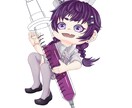 厚塗りでデフォルメキャラクター描きます 可愛い厚塗りイラストはいかがですか？ イメージ2