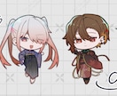 TRPGに使用する簡易、イラストを描きます かっこいい、色彩暗めのキャラクターを描きます！ イメージ4