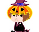 ハロウィン仕様！アイコンをデフォルメで描きます ハロウィン用にアイコンを変えたい人、プレゼント用にも！ イメージ2